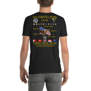 USS Constellation (CV-64) 2002-03 Cruise Shirt