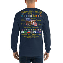 Load image into Gallery viewer, USS George Washington (CVN-73) 2008 Long Sleeve Cruise Shirt