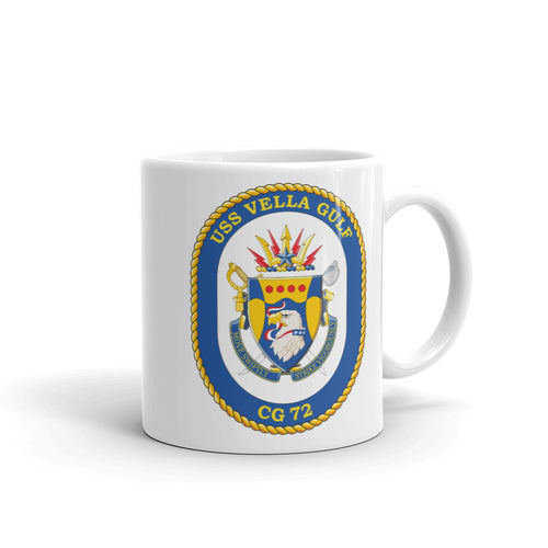 USS Vella Gulf (CG-72) Ship's Crest Mug