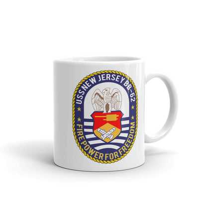 USS New Jersey (BB-62) Ship's Crest Mug