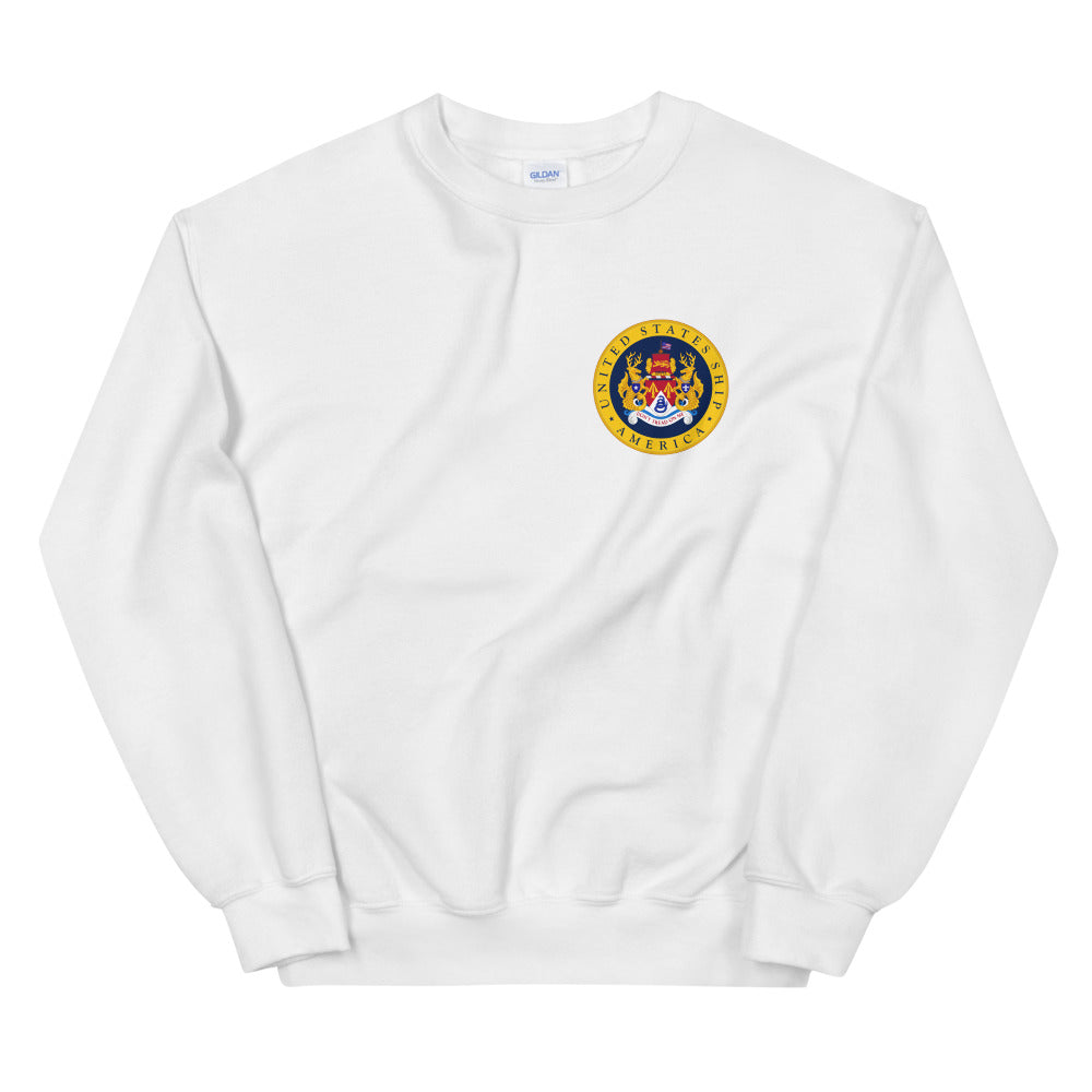 USS America (CVA/CV-66) Ship's Crest Sweatshirt