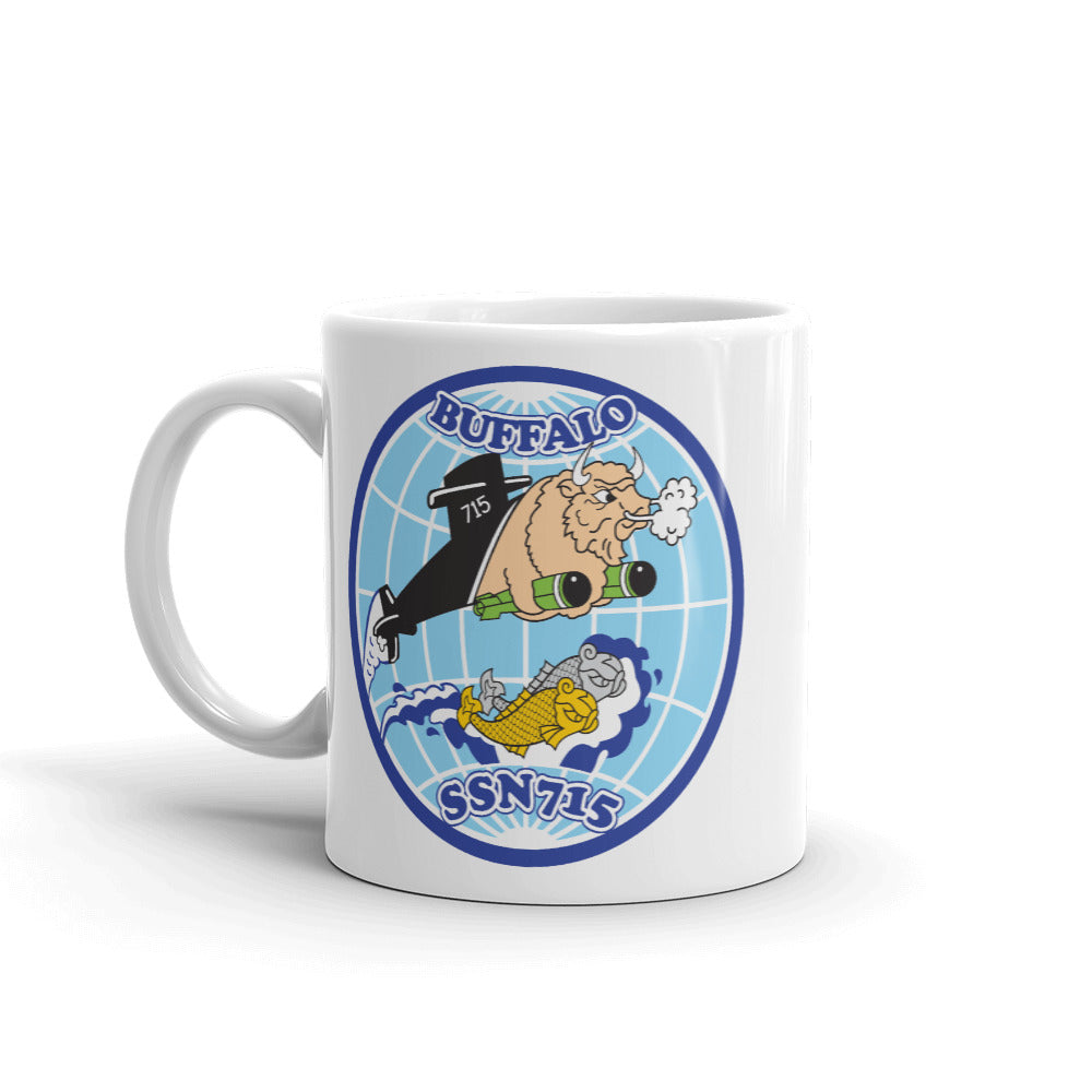 USS Buffalo (SSN-715) Ship's Crest Mug