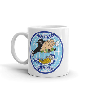 USS Buffalo (SSN-715) Ship's Crest Mug