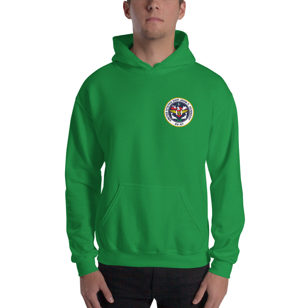 USS John F. Kennedy (CV-67) Millennium Cruise Hoodie