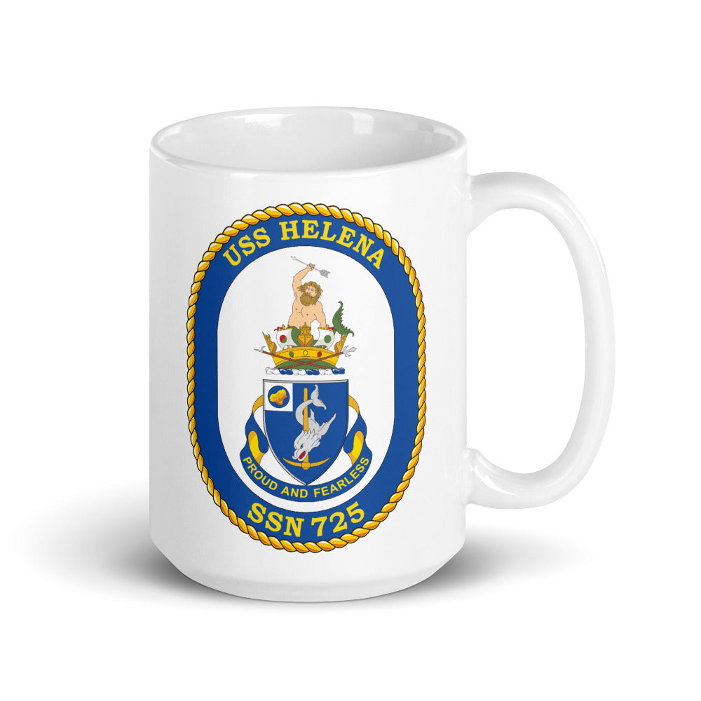 USS Helena (SSN-725) Ship's Crest Mug