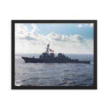 Load image into Gallery viewer, USS Curtis Wilbur (DDG-54) Framed Ship Photo