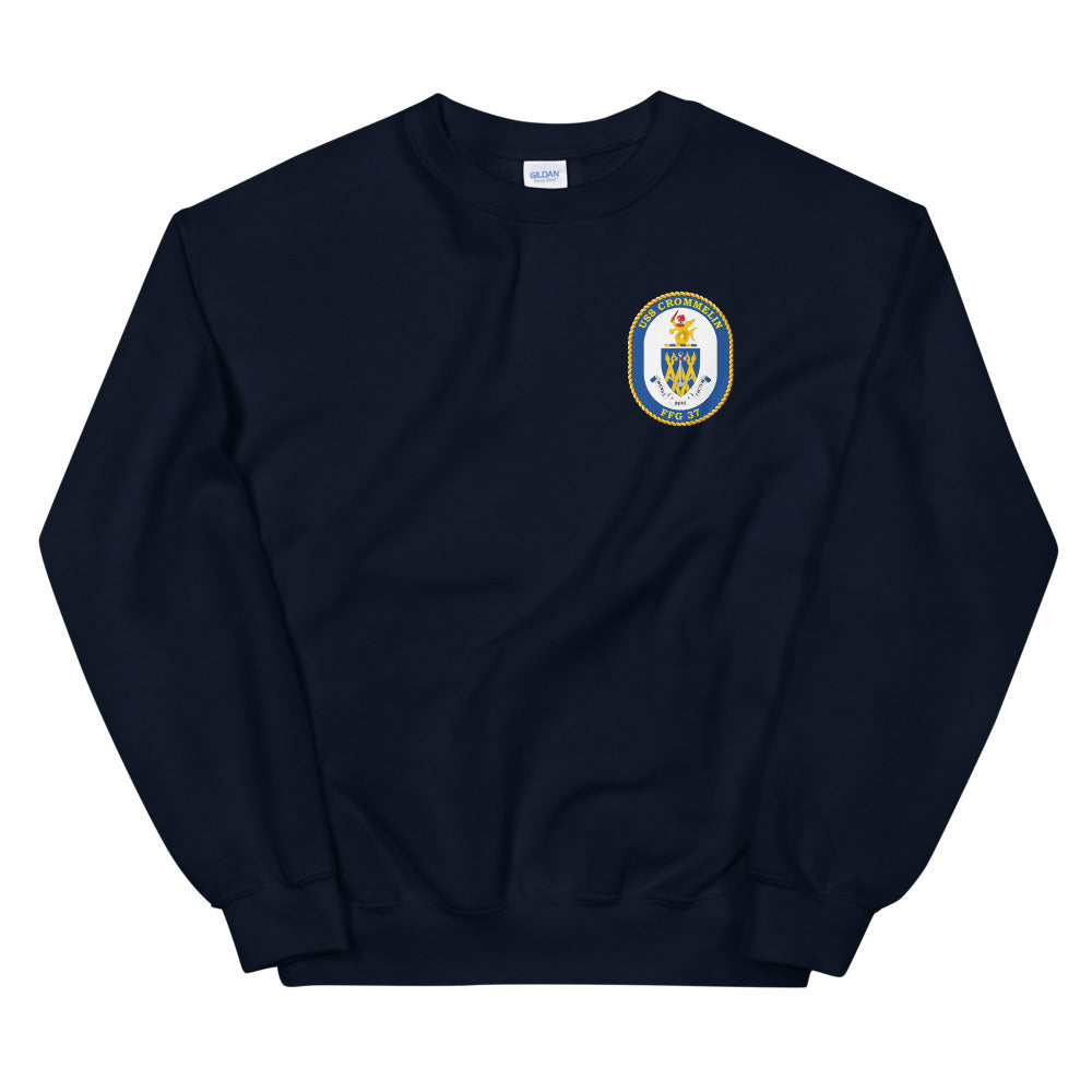 USS Crommelin (FFG-37) Ship's Crest Sweatshirt