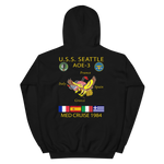 USS Seattle (AOE-3) 1984 Cruise Hoodie