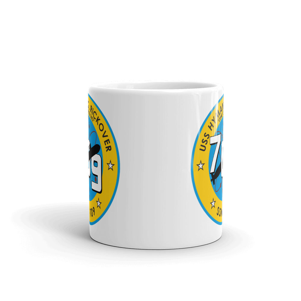 USS Hyman G. Rickover (SSN-709) Ship's Crest Mug