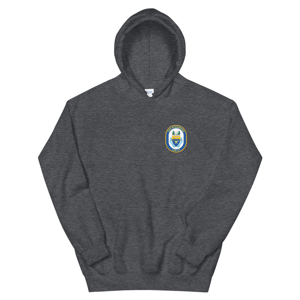 USS Rushmore (LSD-47) Ship's Crest Hoodie