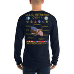 USS Intrepid (CVS-11) 1971 Long Sleeve Cruise Shirt