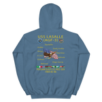 USS LASALLE (AGF-3) Custom Cruise Hoodie