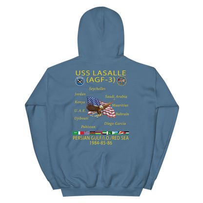 USS LASALLE (AGF-3) Custom Cruise Hoodie