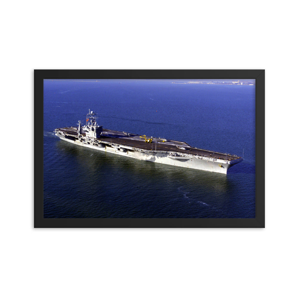 USS Harry S. Truman (CVN-75) Framed Ship Photo