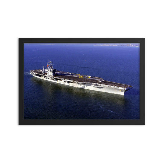 USS Harry S. Truman (CVN-75) Framed Ship Photo