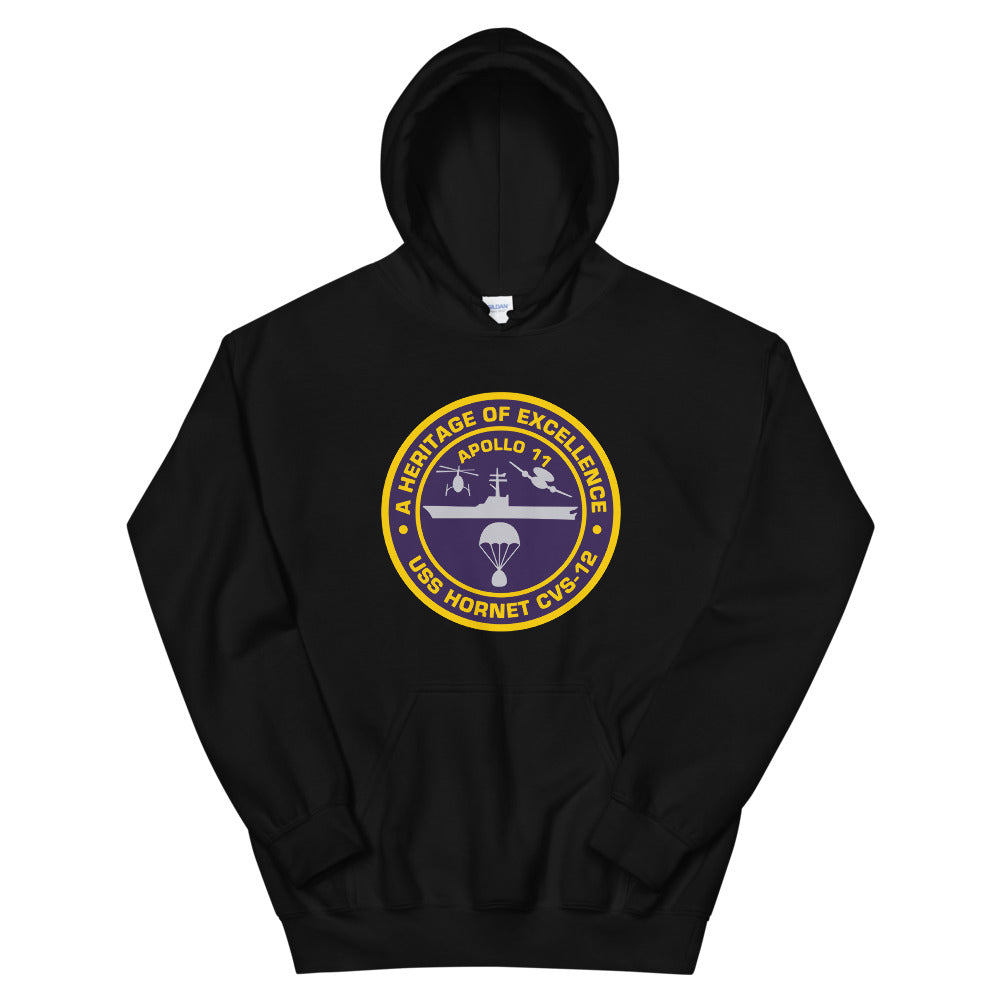 USS Hornet (CVS-12) Apollo 11 Hoodie