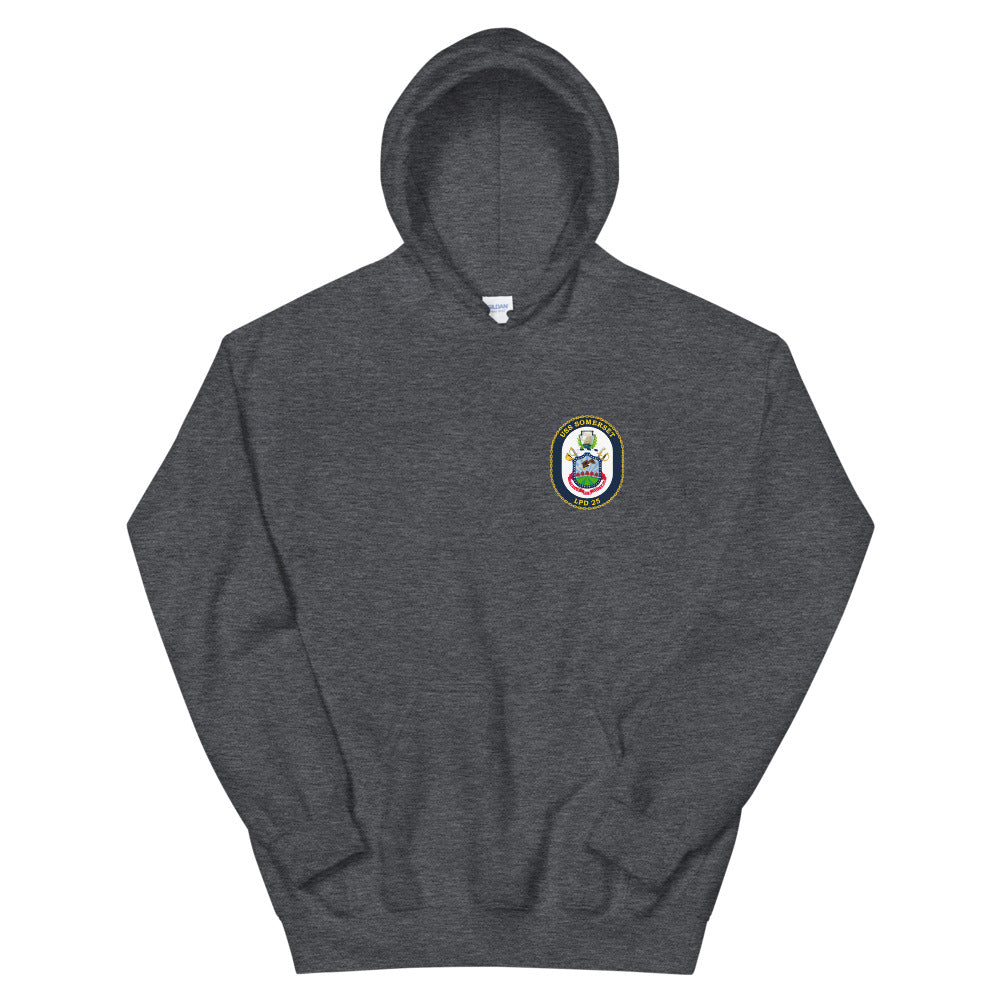 USS Somerset (LPD-25) Ship's Crest Hoodie