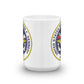 USS John F. Kennedy (CV-67) Ship's Crest Mug