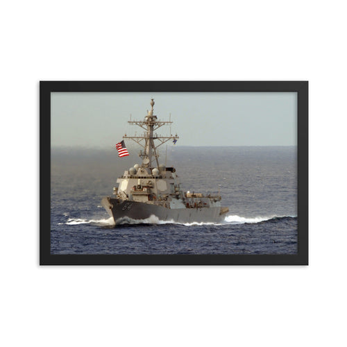 USS Bulkeley (DDG-84) Framed Ship Photo