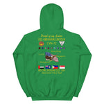 USS Abraham Lincoln (CVN-72) 1991 Cruise Hoodie - FAMILY