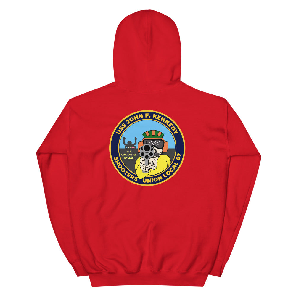USS John F. Kennedy (CV-67) Shooters Union Local 67 Hoodie