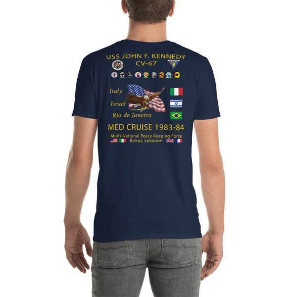 USS John F. Kennedy (CV-67) 1983-84 Cruise Shirt