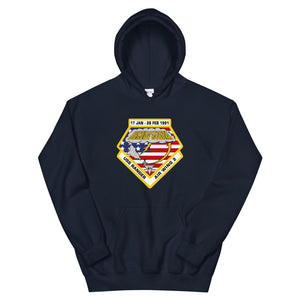 USS Ranger (CV-61) Operation Desert Storm Hoodie