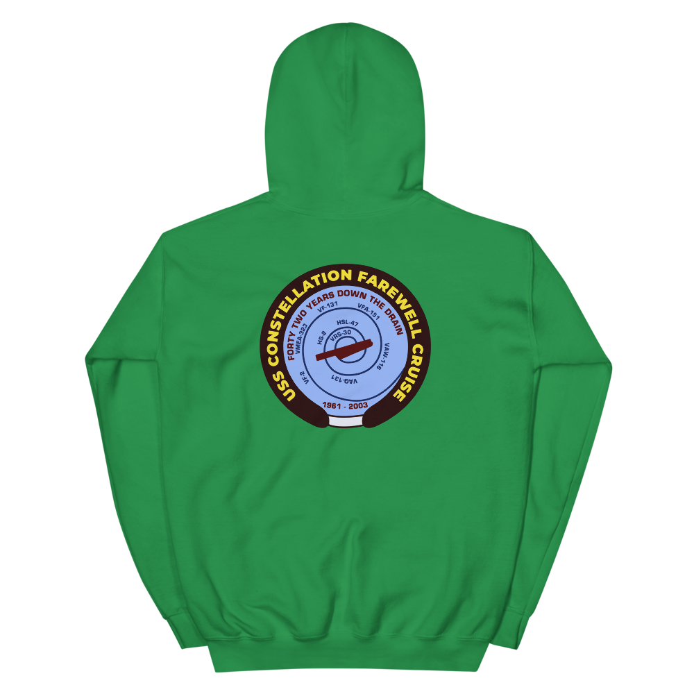 USS Constellation (CV-64) Farewell Cruise Hoodie