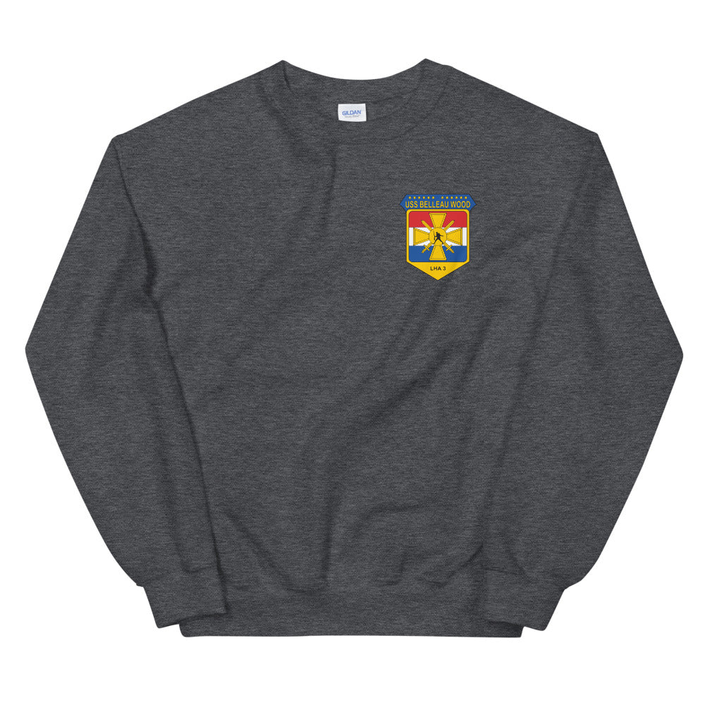 USS Belleau Wood (LHA-3) Ship's Crest Sweatshirt