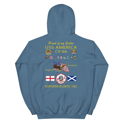 USS America (CV-66) 1982 Cruise Hoodie - FAMILY