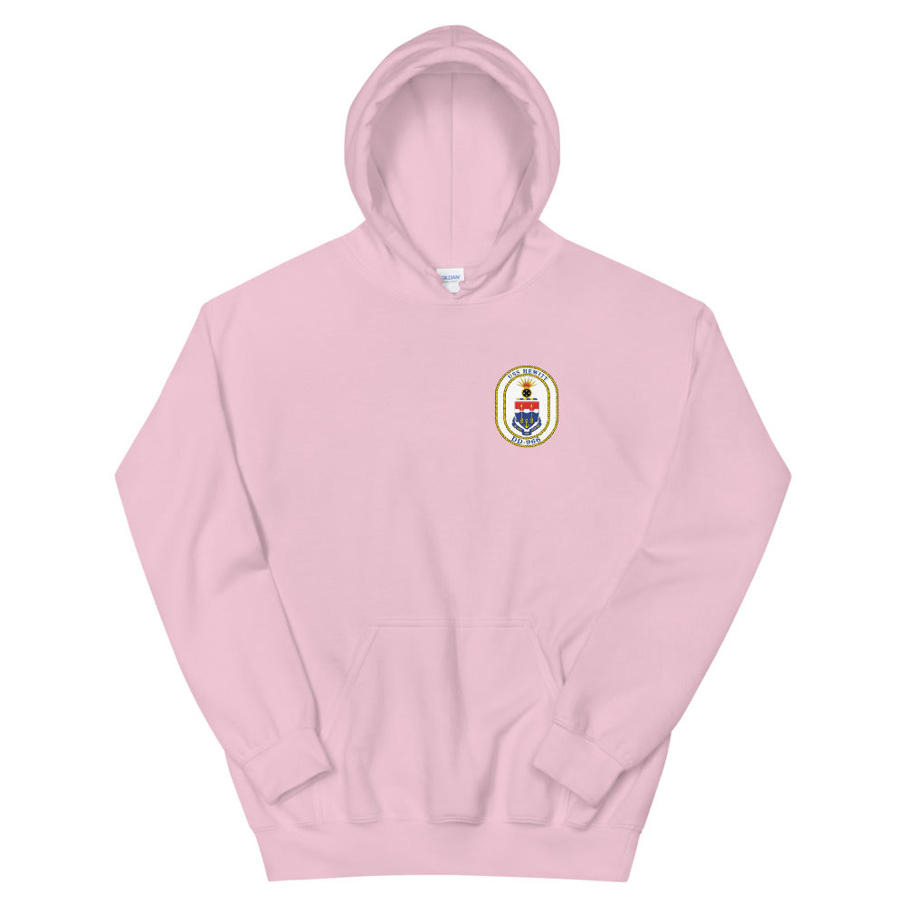 USS Hewitt (DD-966) Ship's Crest Hoodie