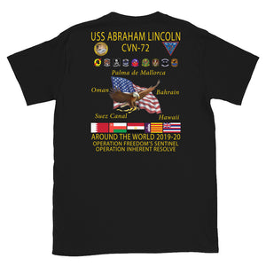 USS Abraham Lincoln (CVN-72) 2019-20 Cruise Shirt