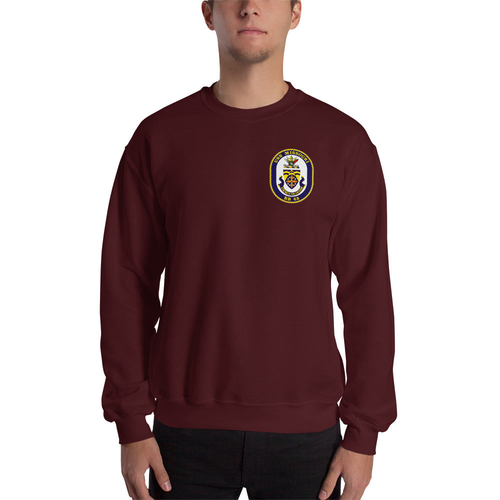 USS Missouri (BB-63) 1987-88 Cruise Sweatshirt