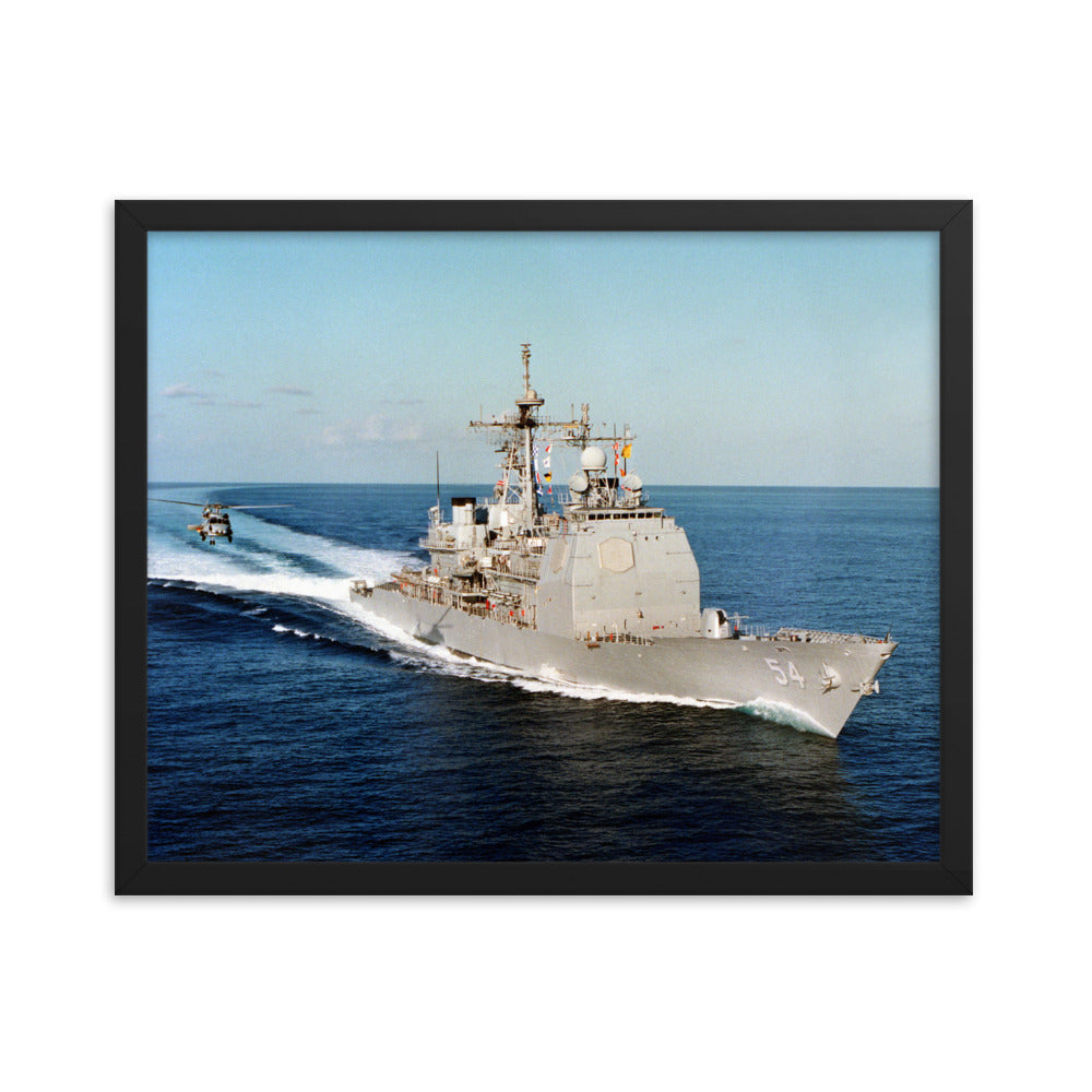 USS Antietam (CG-54) Framed Ship Photo