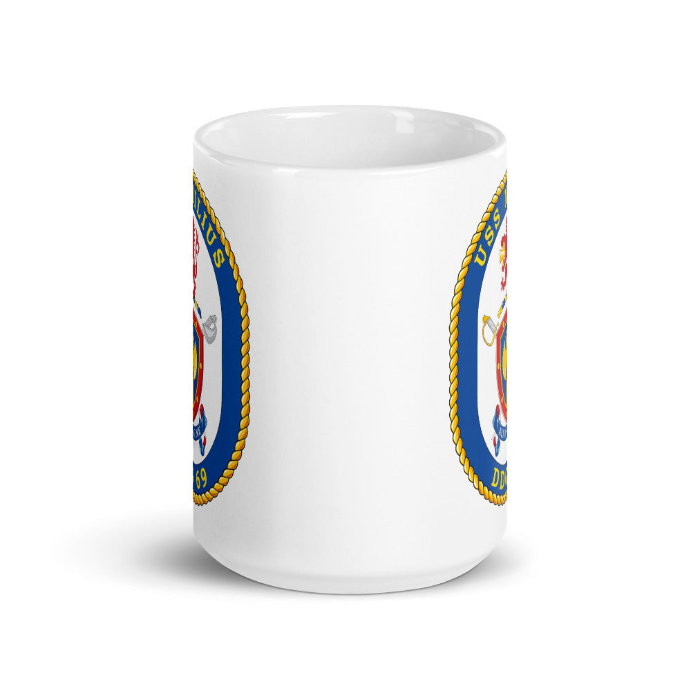 USS Milius (DDG-69) Ship's Crest Mug