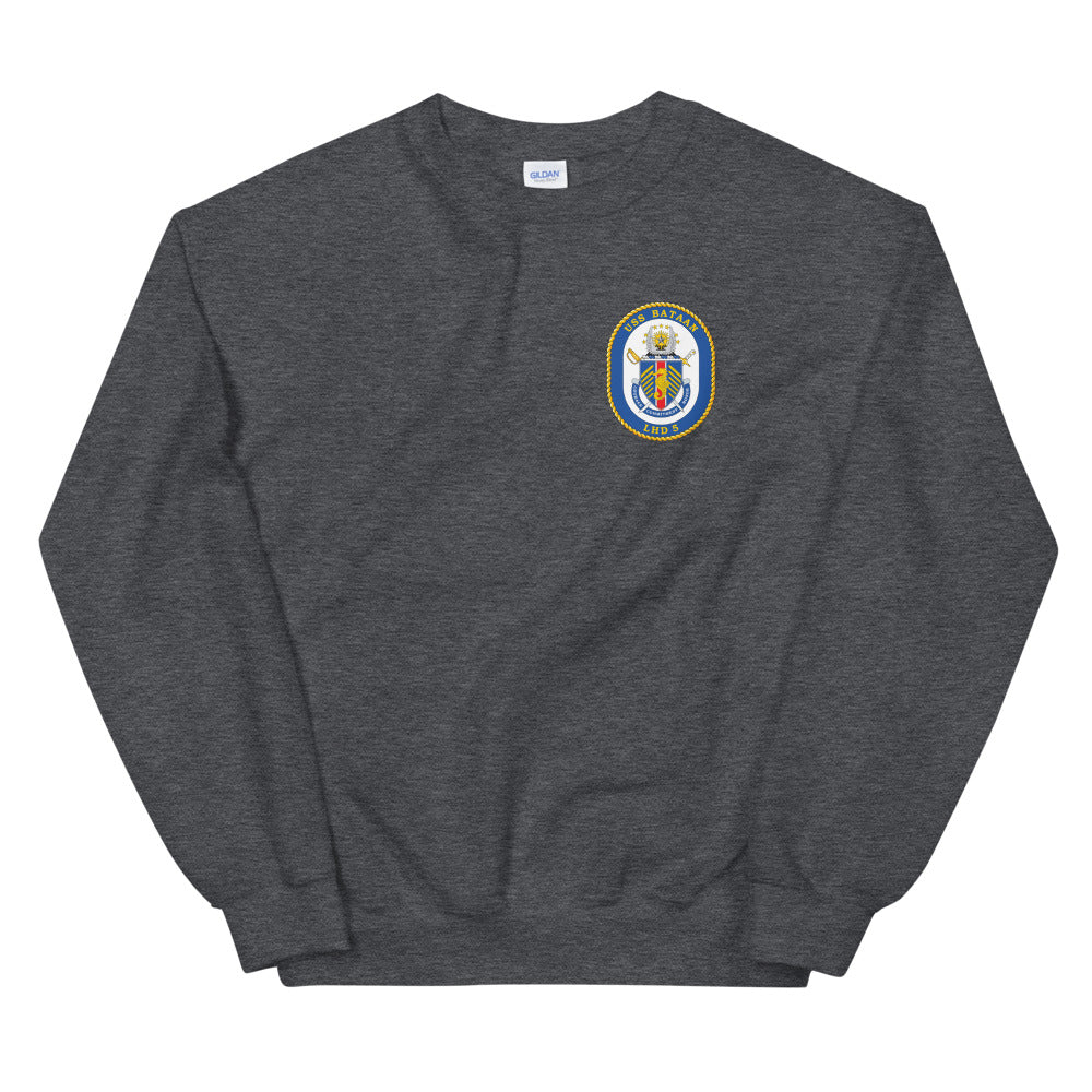 USS Bataan (LHD-5) Ship's Crest Sweatshirt