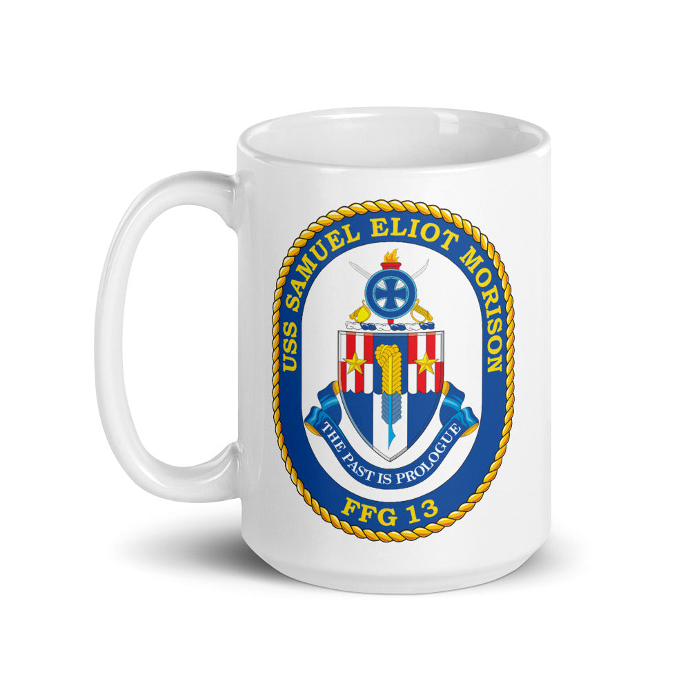 USS Samuel Eliot Morison (FFG-13) Ship's Crest Mug