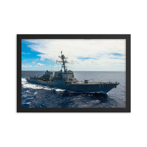 USS Halsey (DDG-97) Framed Ship Photo