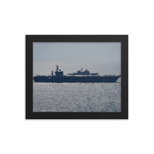 USS Vella Gulf (CG-72) Framed Ship Photo