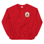 USS Briscoe (DD-977) Ship's Crest Sweatshirt