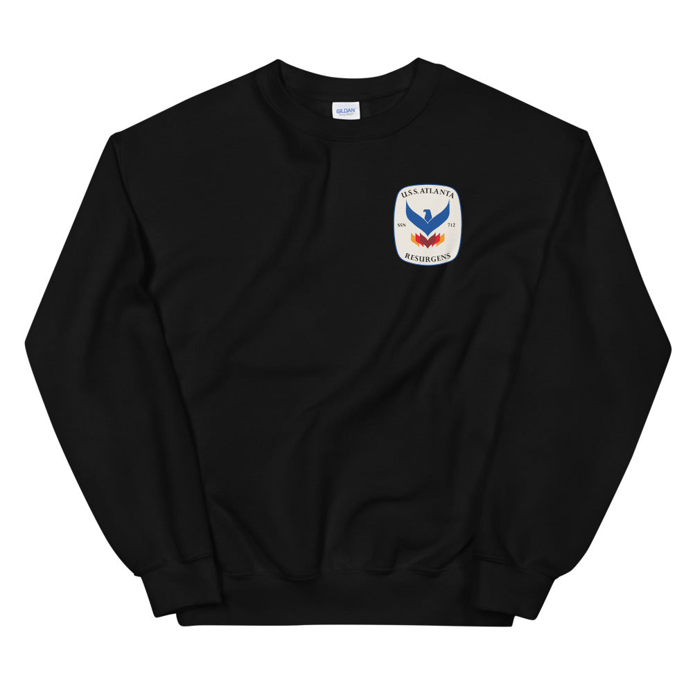 USS Atlanta (SSN-712) Ship's Crest Sweatshirt
