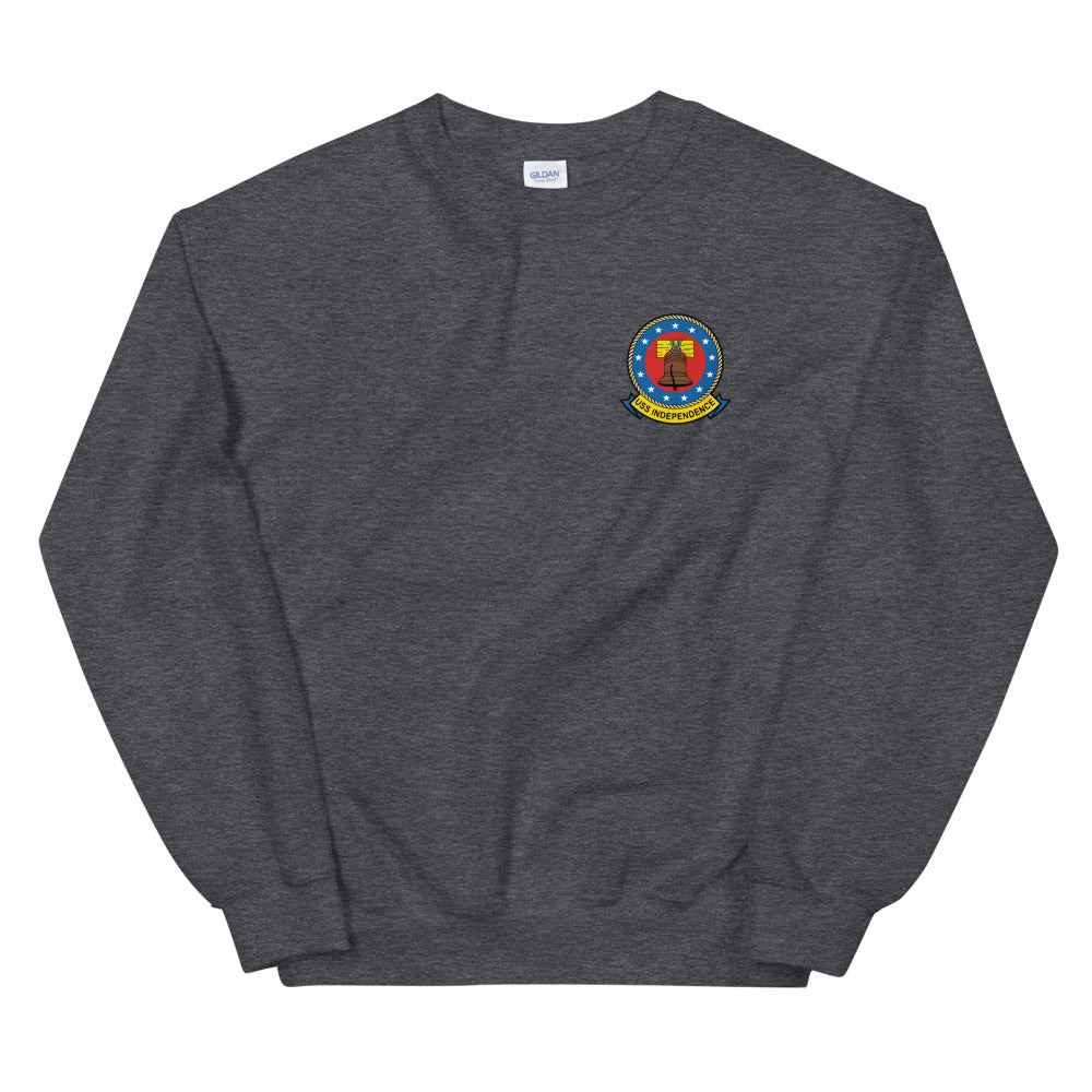 USS Independence (CVA/CV-62) Ship's Crest Sweatshirt