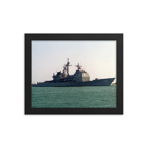 USS Chosin (CG-65) Framed Ship Photo