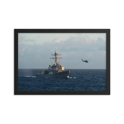 USS Chung-Hoon (DDG-93) Framed Ship Photo