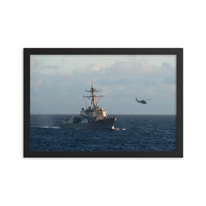 USS Chung-Hoon (DDG-93) Framed Ship Photo