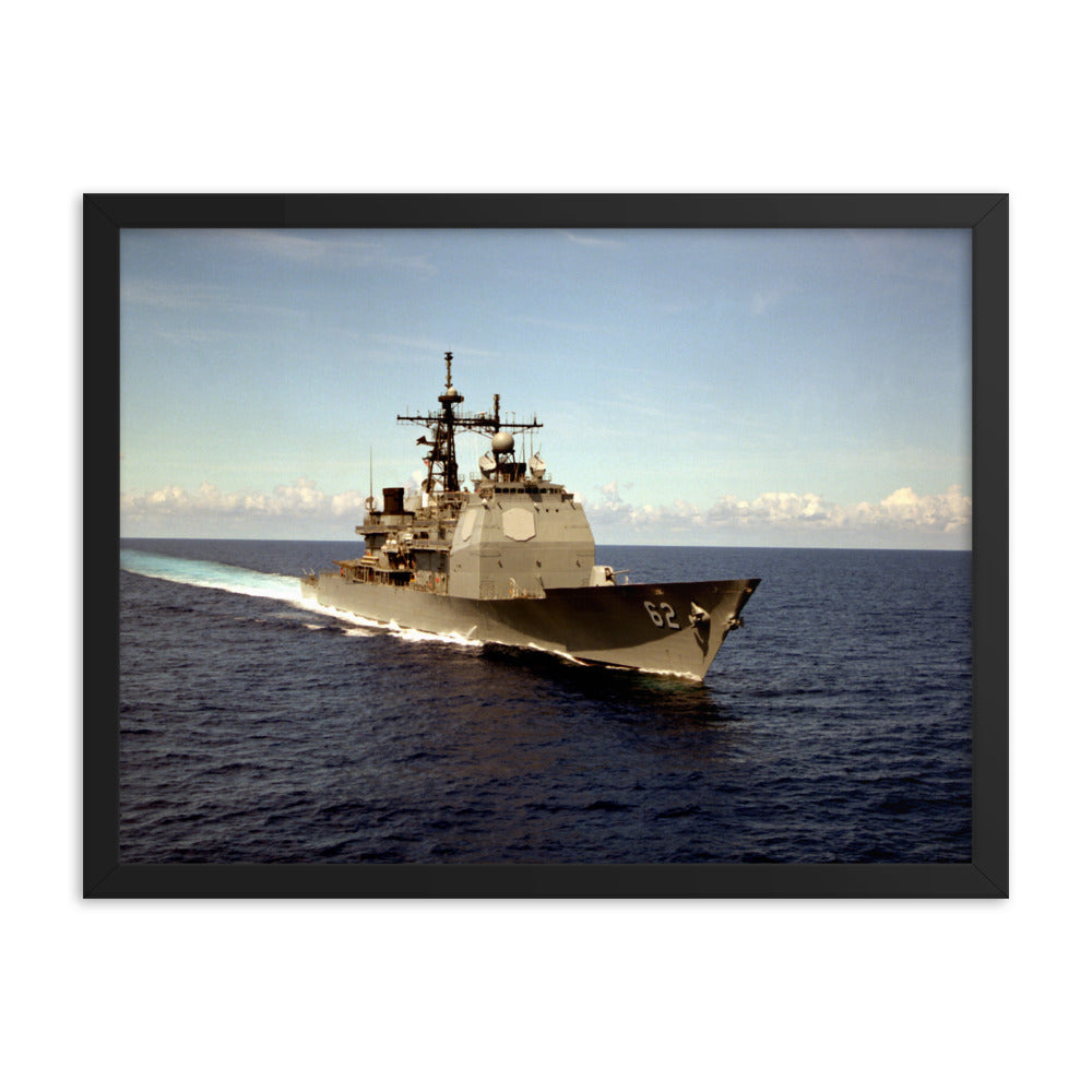 USS Chancellorsville (CG-62) Framed Ship Photo