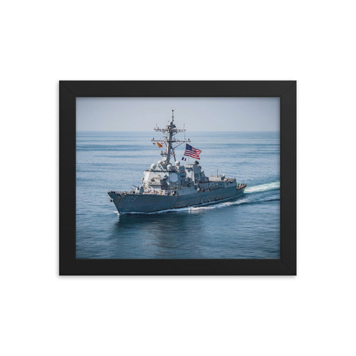 USS Jason Dunham (DDG-109) Framed Ship Photo
