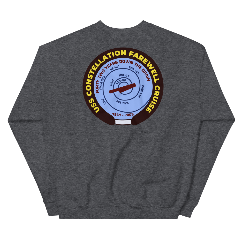 USS Constellation (CV-64) Farewell Cruise Sweatshirt