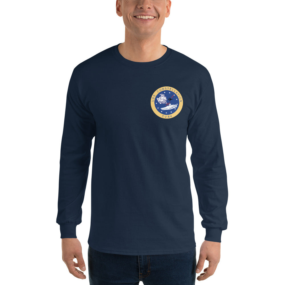 USS Constellation (CV-64) 1997 Long Sleeve Cruise Shirt