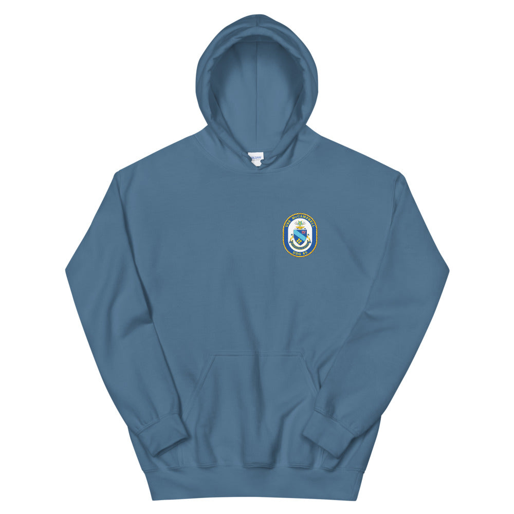 USS McCampbell (DDG-85) Ship's Crest Hoodie